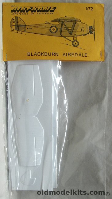Airframe 1/72 Blackburn Airedale plastic model kit